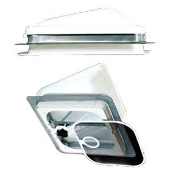 Hengs Ind Roof Vent- Manual Opening- 14 X 14 In. H6C-V771401C1G